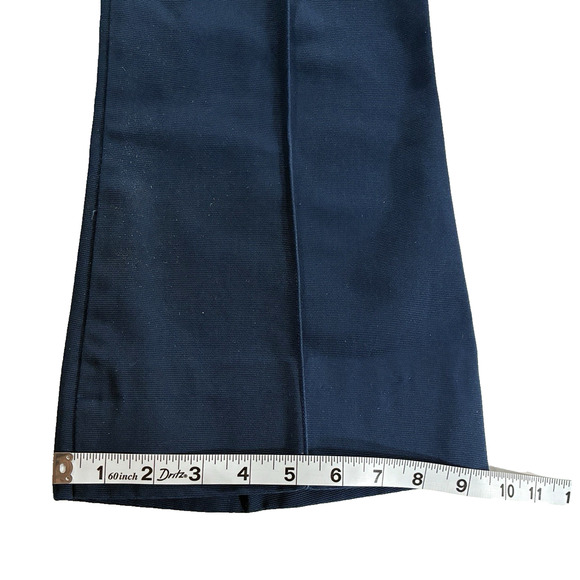 VTG 70's Fenton Blue Bell Bottom Jeans Womens Size 23 Petite Small Western Wear - Picture 6 of 7